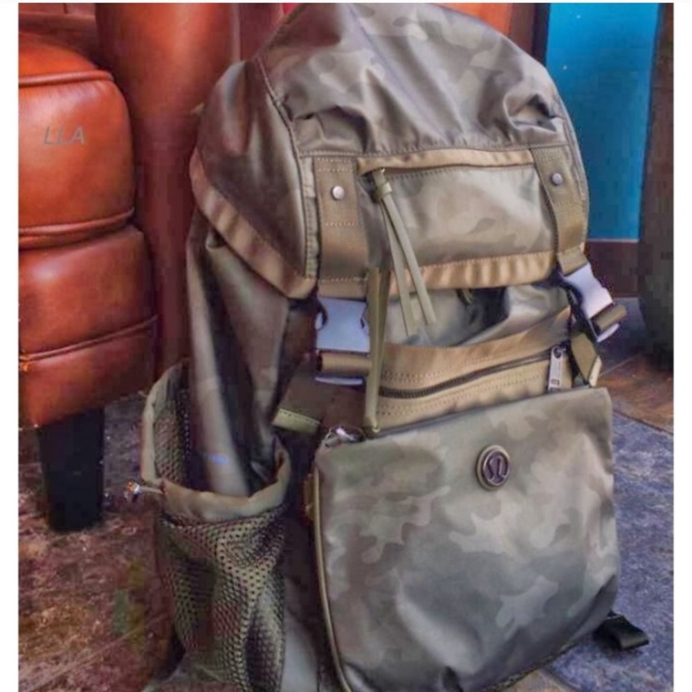 ISO lululemon camo backpack